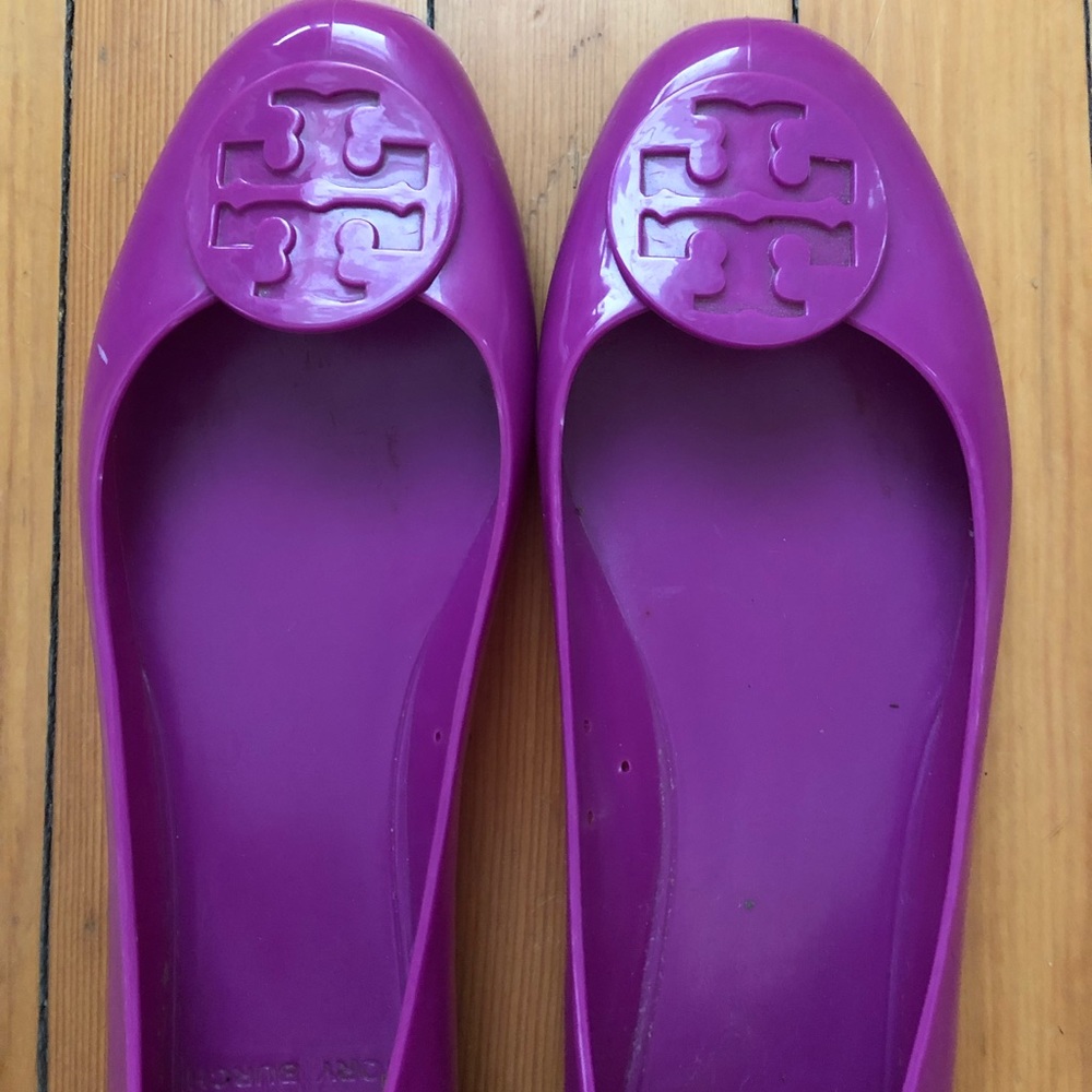 Rare Tory Burch Jelly Flats